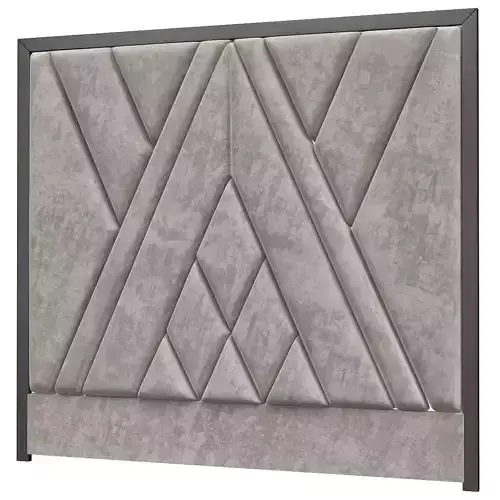 Headboard Premium 3d model