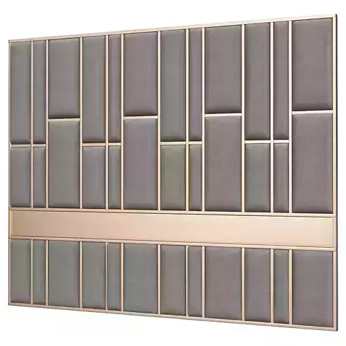 Headboard Premium 3d model Low-poly 3D model