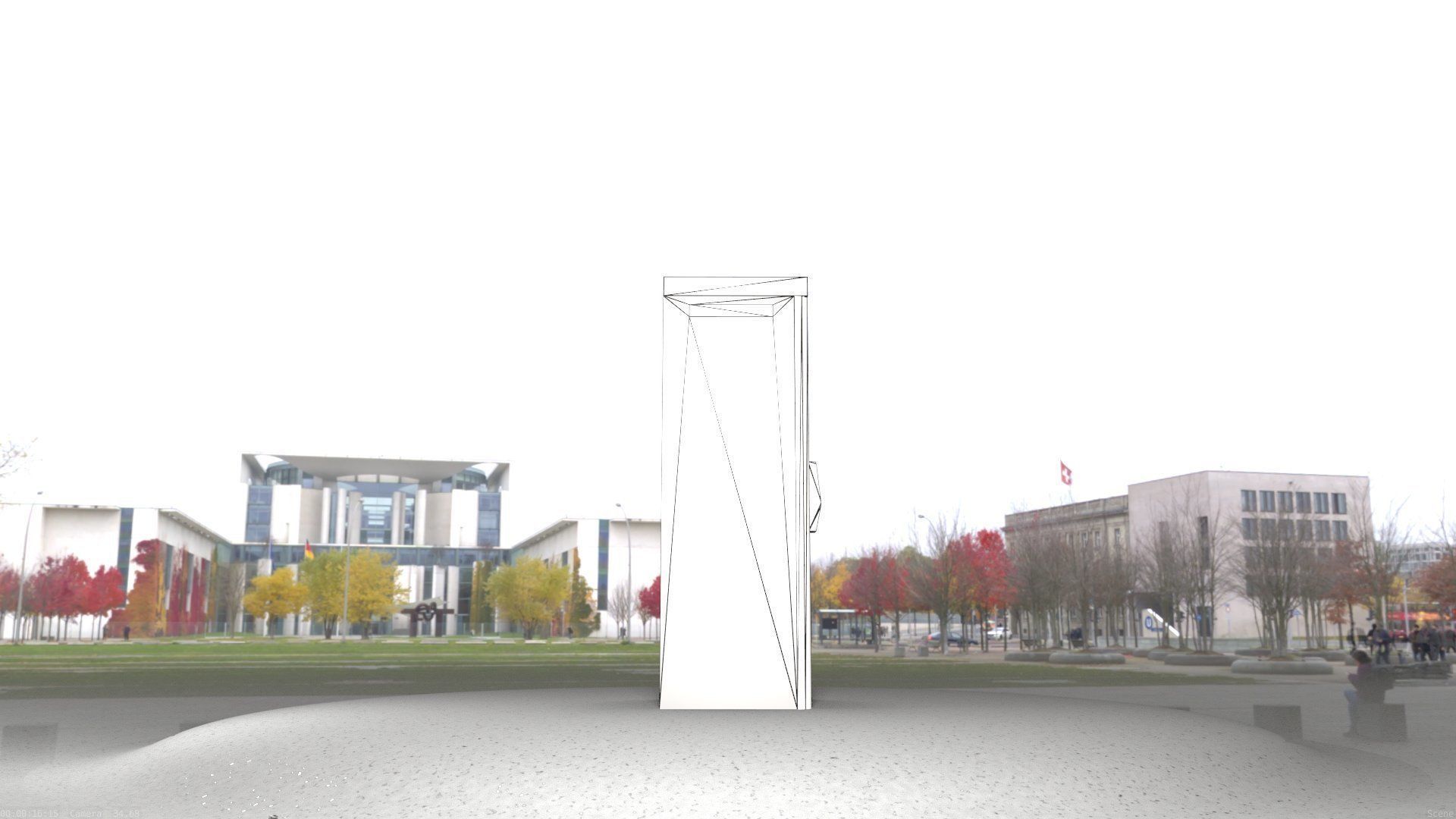 Electrical Distribution Cabinet 4 Low-poly 3D model_99