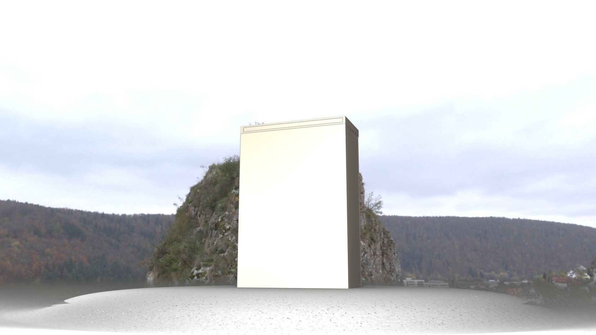 Electrical Distribution Cabinet 4 Low-poly 3D model_95