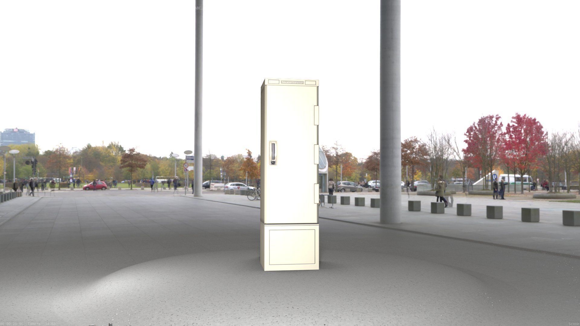 Distribution Box 7 Low-poly 3D model_78