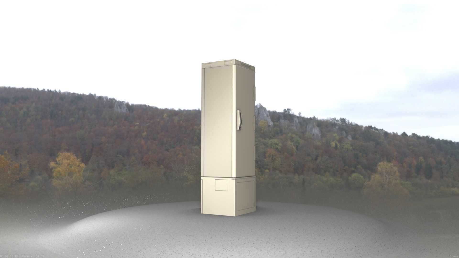 Distribution Box 7 Low-poly 3D model_74
