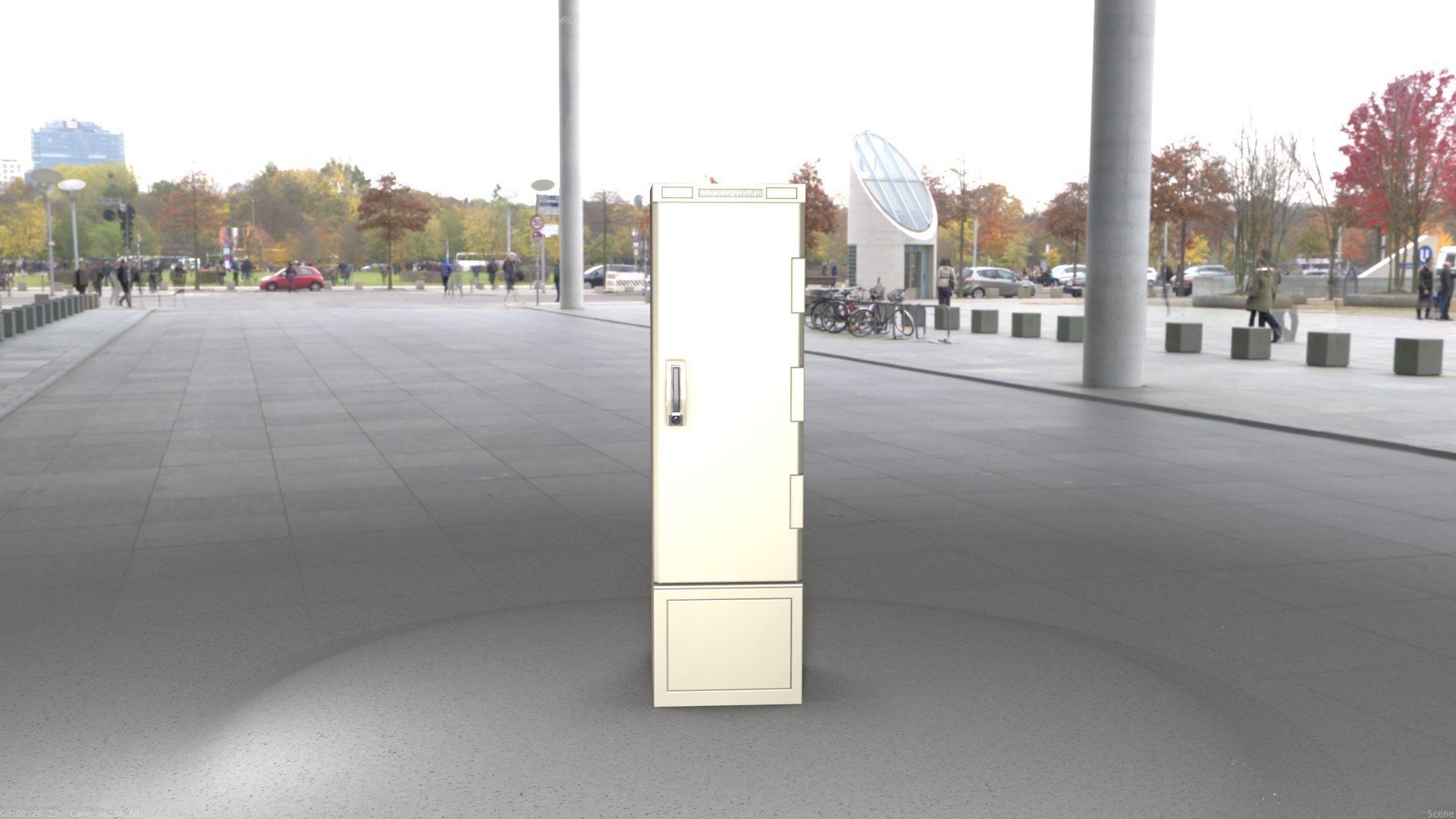 Distribution Box 7 Low-poly 3D model_51