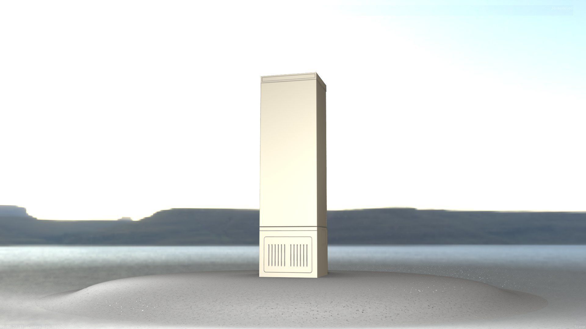 Distribution Box 7 Low-poly 3D model_65