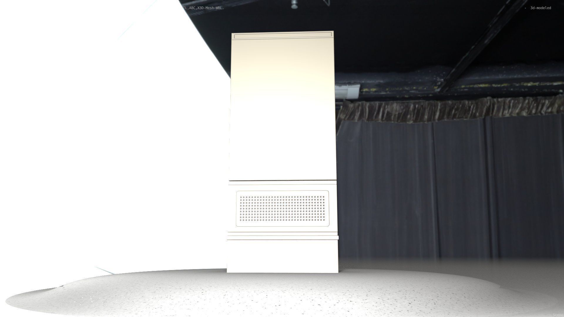 Electrical Distribution Cabinet 11 Low-poly 3D model_87