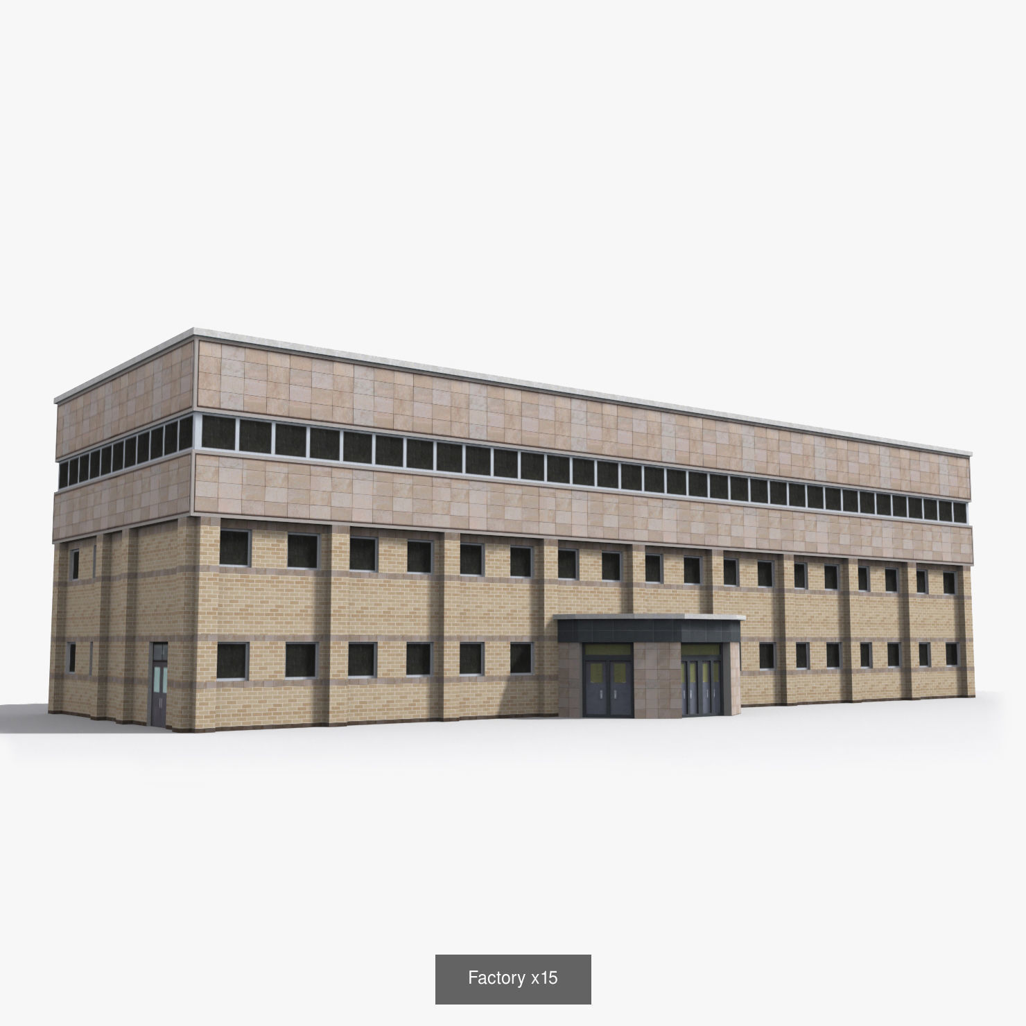 12  Factory Collection Low-poly 3D model _12