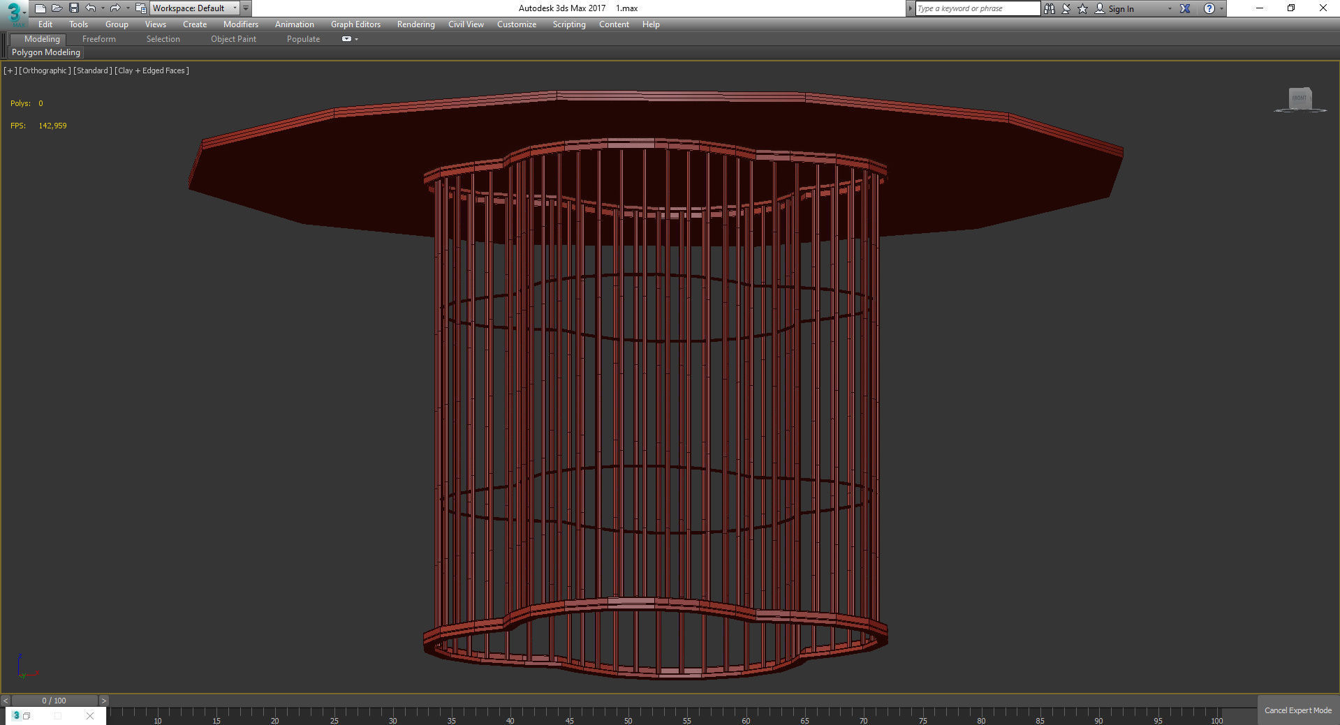 Coffee table 3d model collection 10 pieces Low-poly 3D model_49