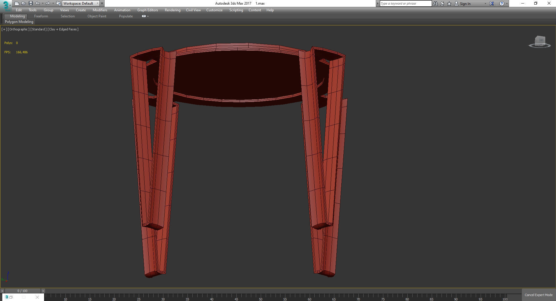 Coffee table 3d model collection 10 pieces Low-poly 3D model_5