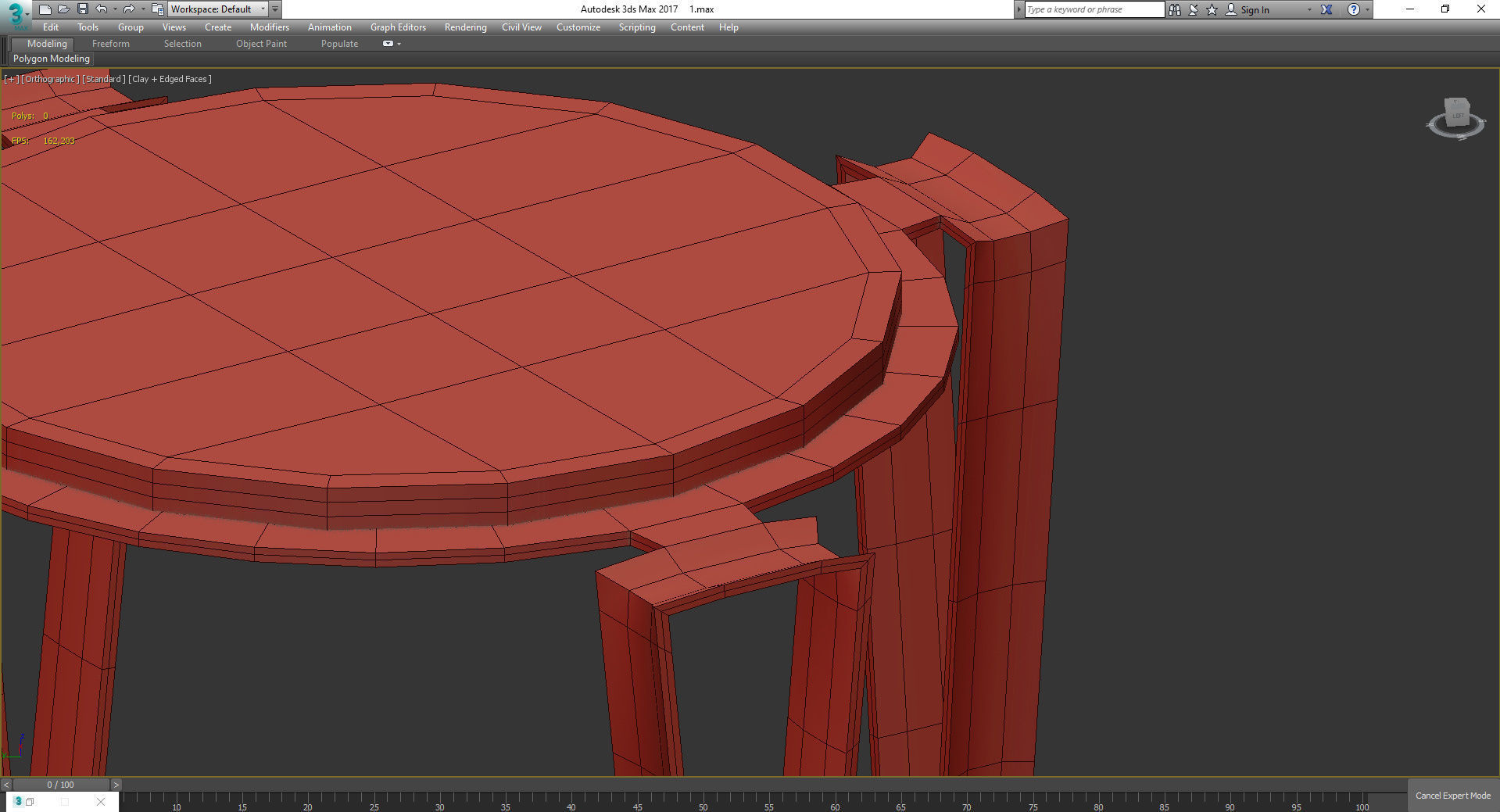 Coffee table 3d model collection 10 pieces Low-poly 3D model_2