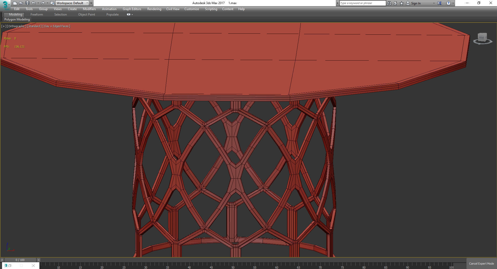 Coffee table 3d model collection 10 pieces Low-poly 3D model_9