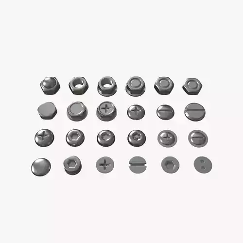 Screw and bolt heads