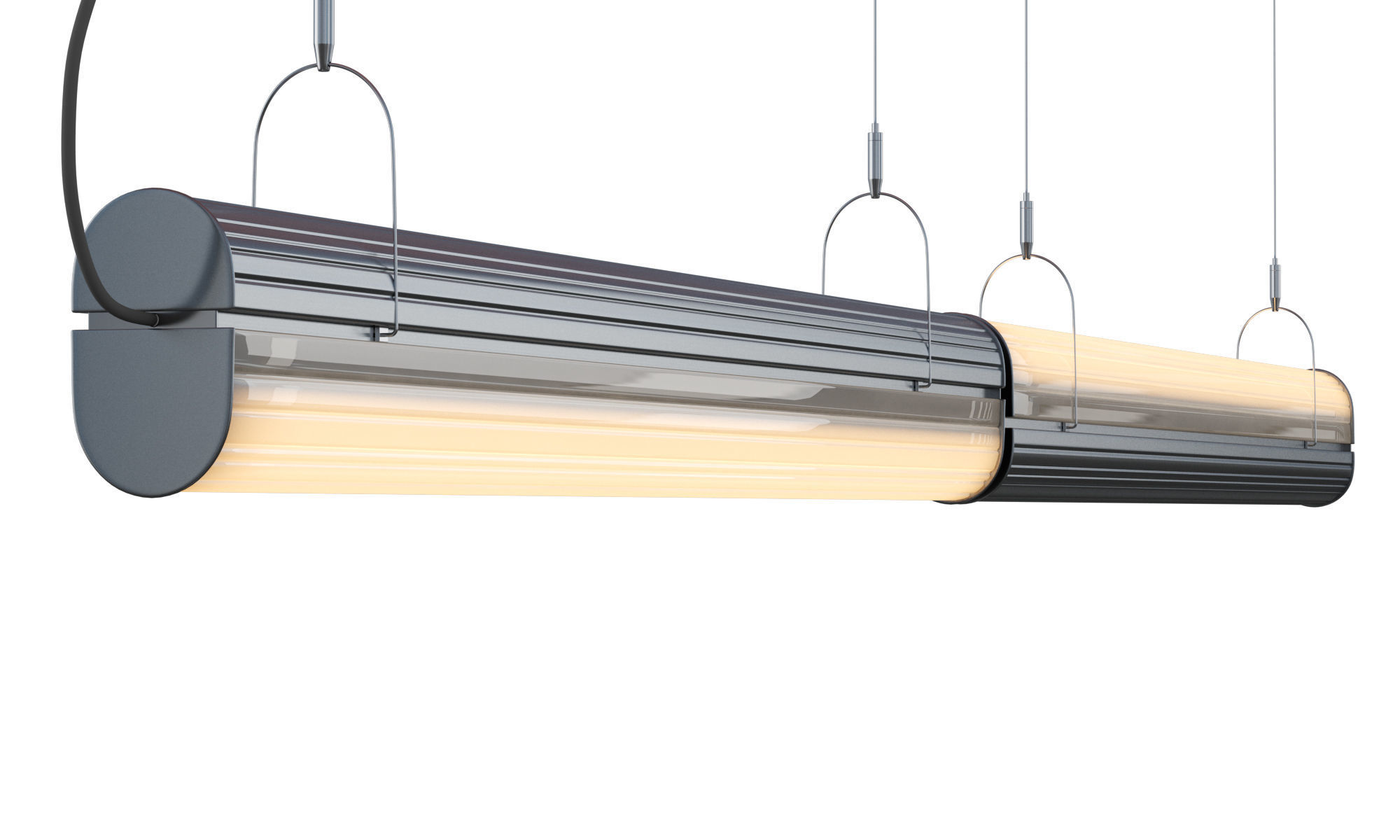 Queue Direct Perdant Double Section 3D model_6