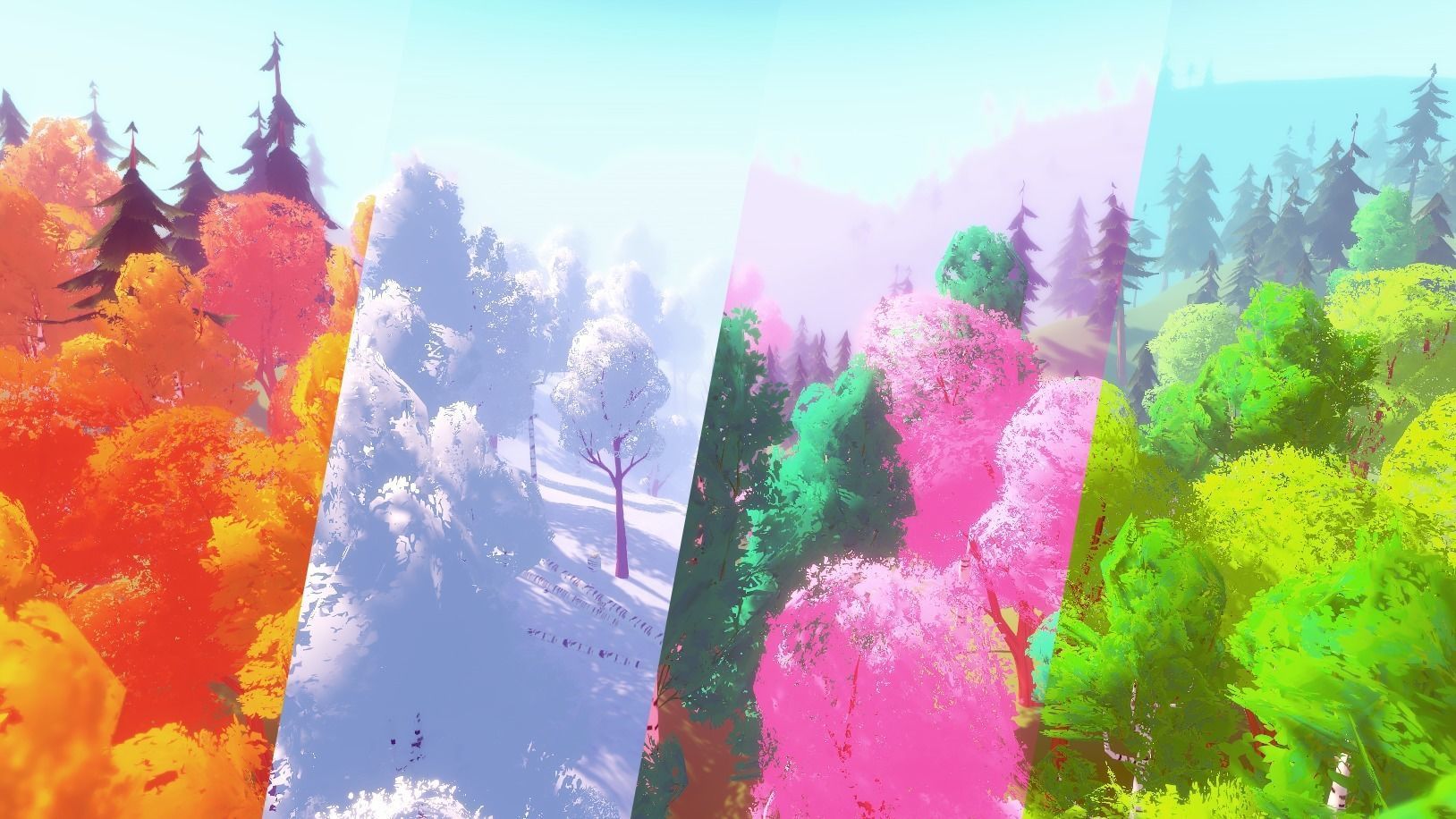 STORY - Tree Pack Low-poly 3D model_2