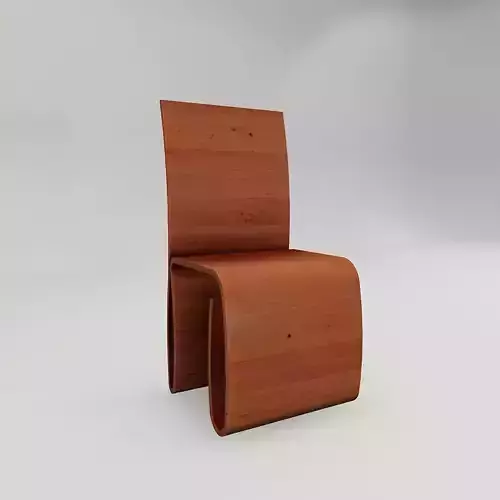 Wavy chair - minimalist chair