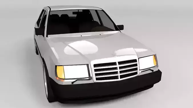 MERCEDES W124 LOWPOLY