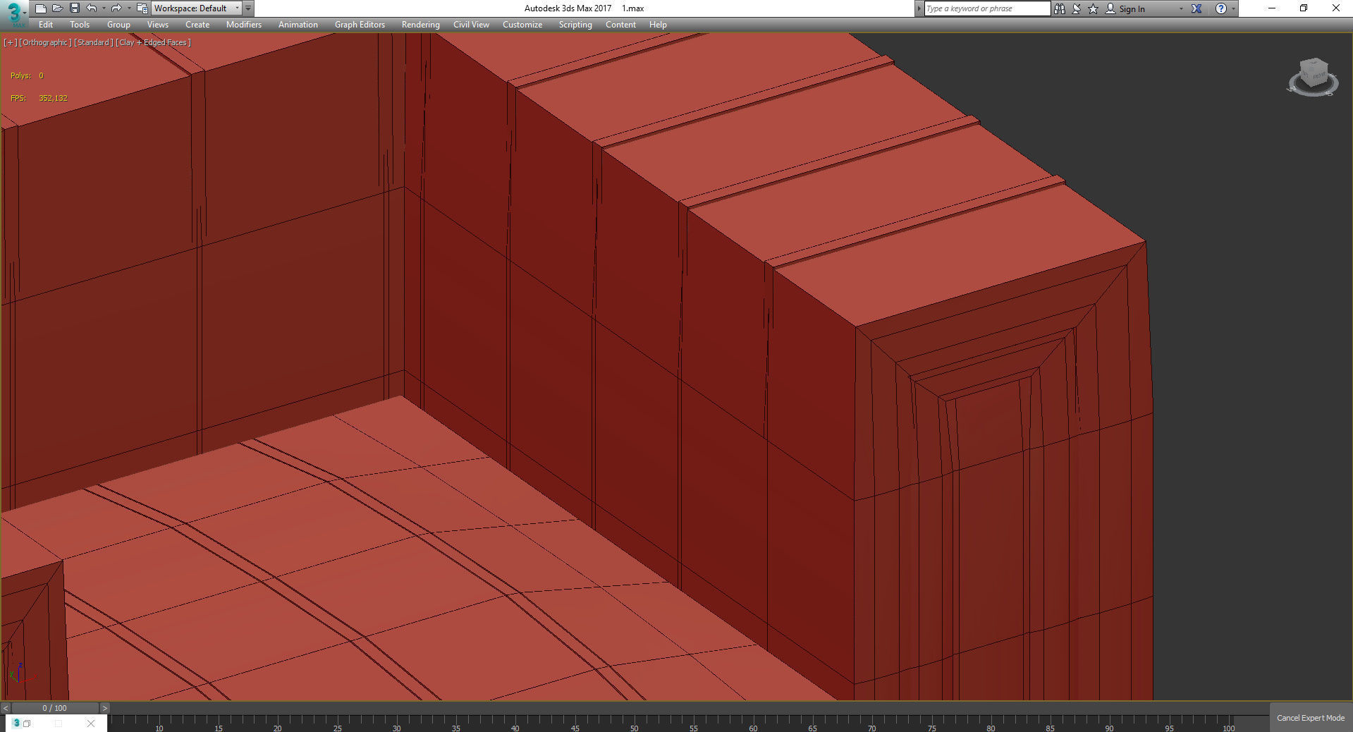 Club Armchair by Wittmann 3d model Low-poly 3D model_4