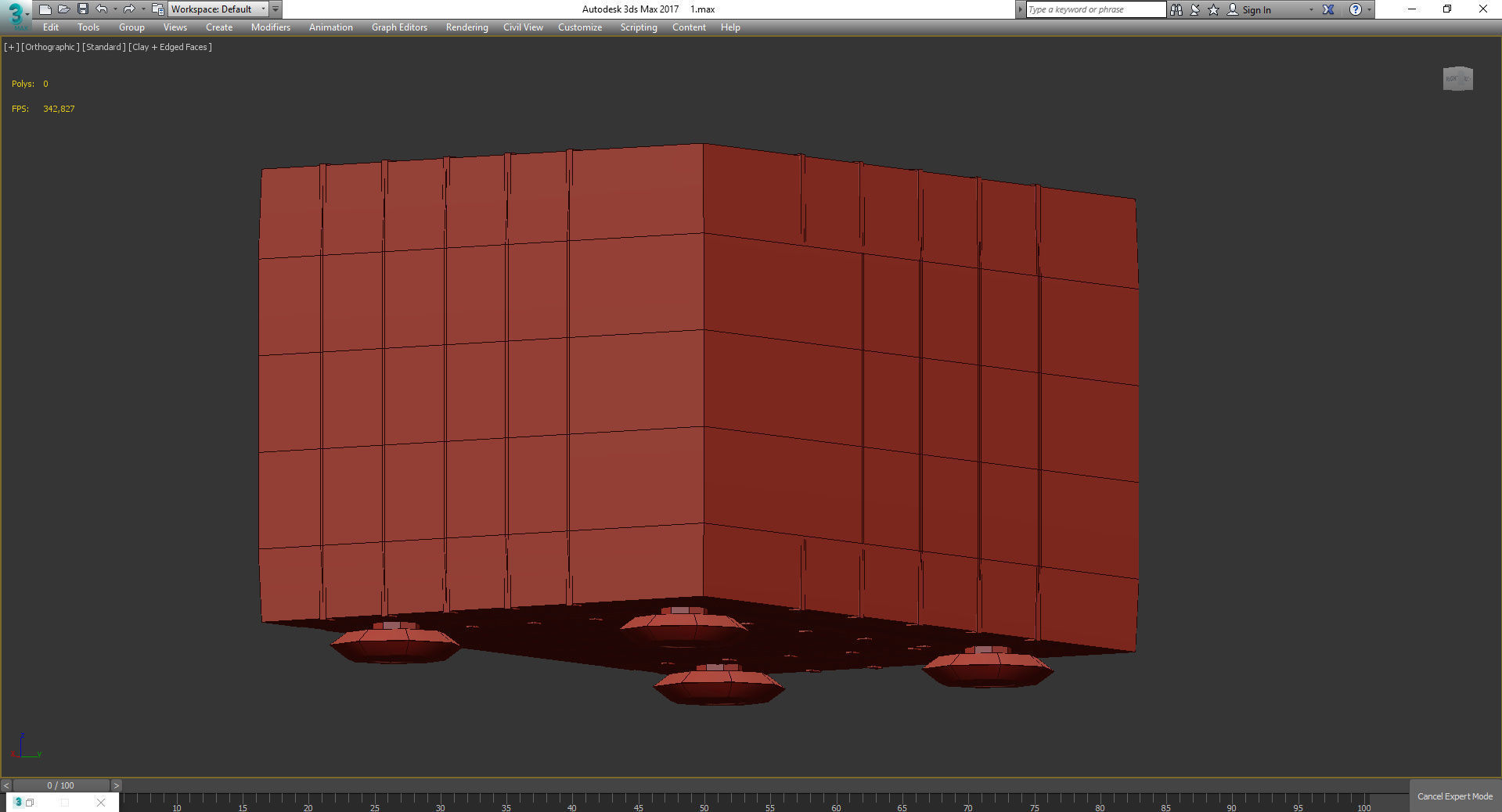 Club Armchair by Wittmann 3d model Low-poly 3D model_3
