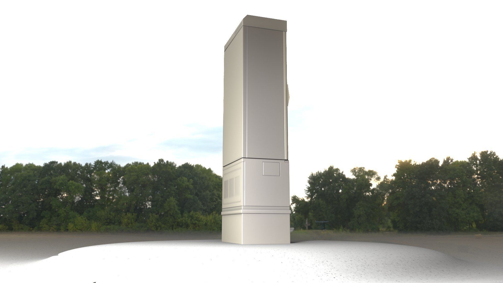 Distribution-Cabinet 25 Low-poly 3D model_84