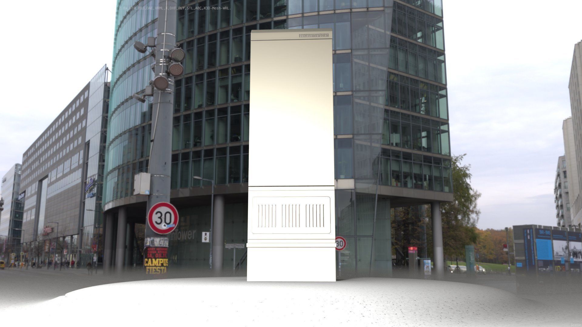 Distribution-Cabinet 25 Low-poly 3D model_80