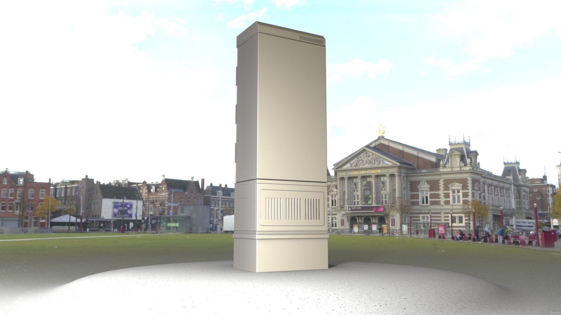 Distribution-Cabinet 25 Low-poly 3D model_78