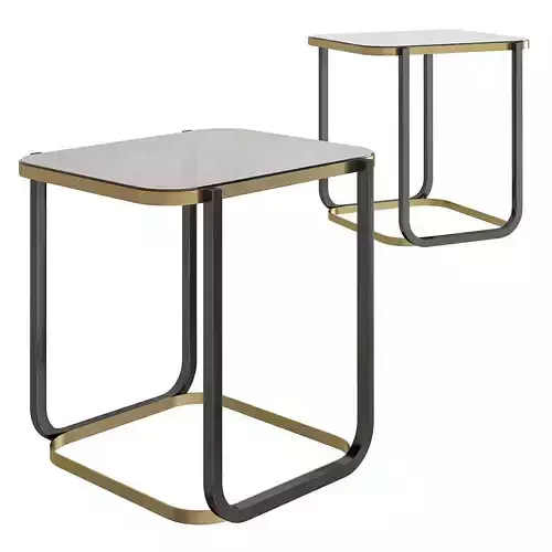 DUET LOW COFFEE TABLE 3d model