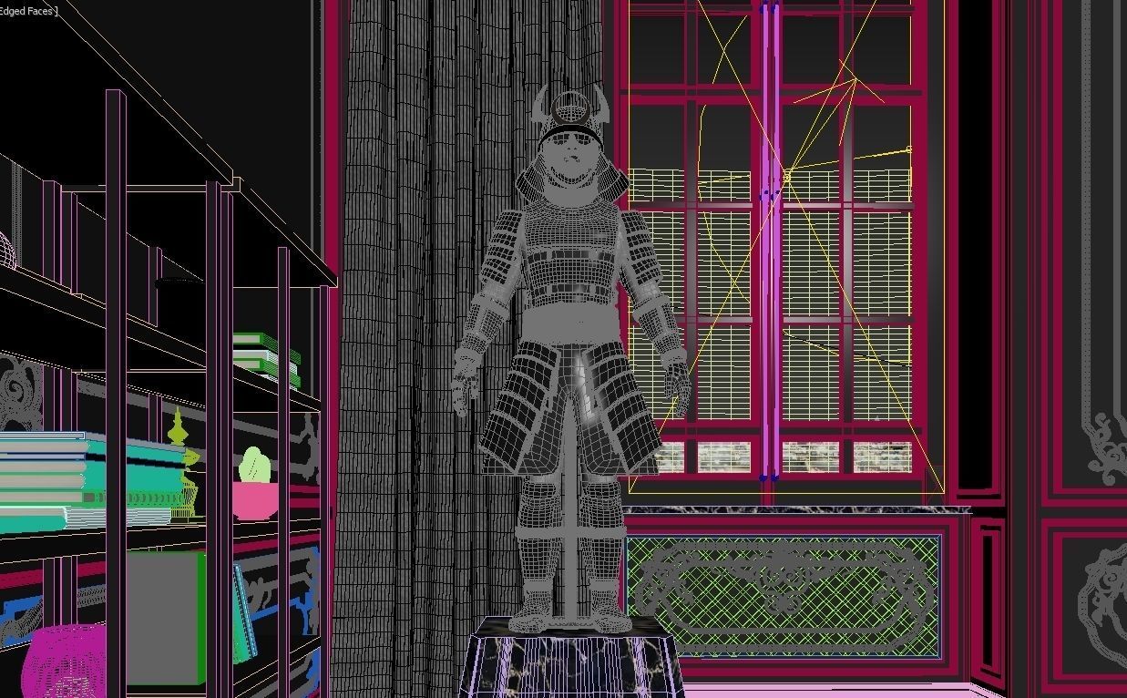 Paris Luxury Apartment 3D model_22