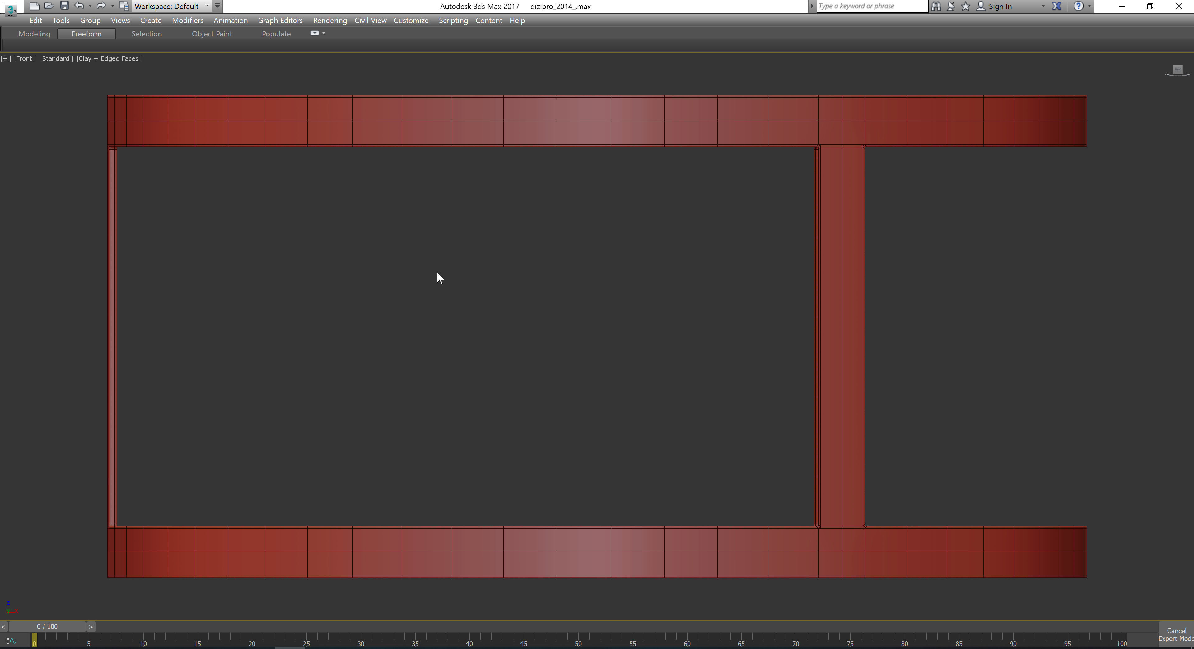 LUIGI COFFEE TABLE WITH GLOSSY FINISH 3d model Low-poly 3D model_2