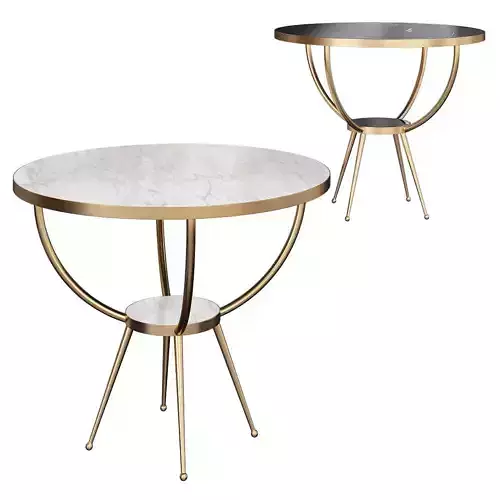 RETRO COFFEE TABLE 3d model