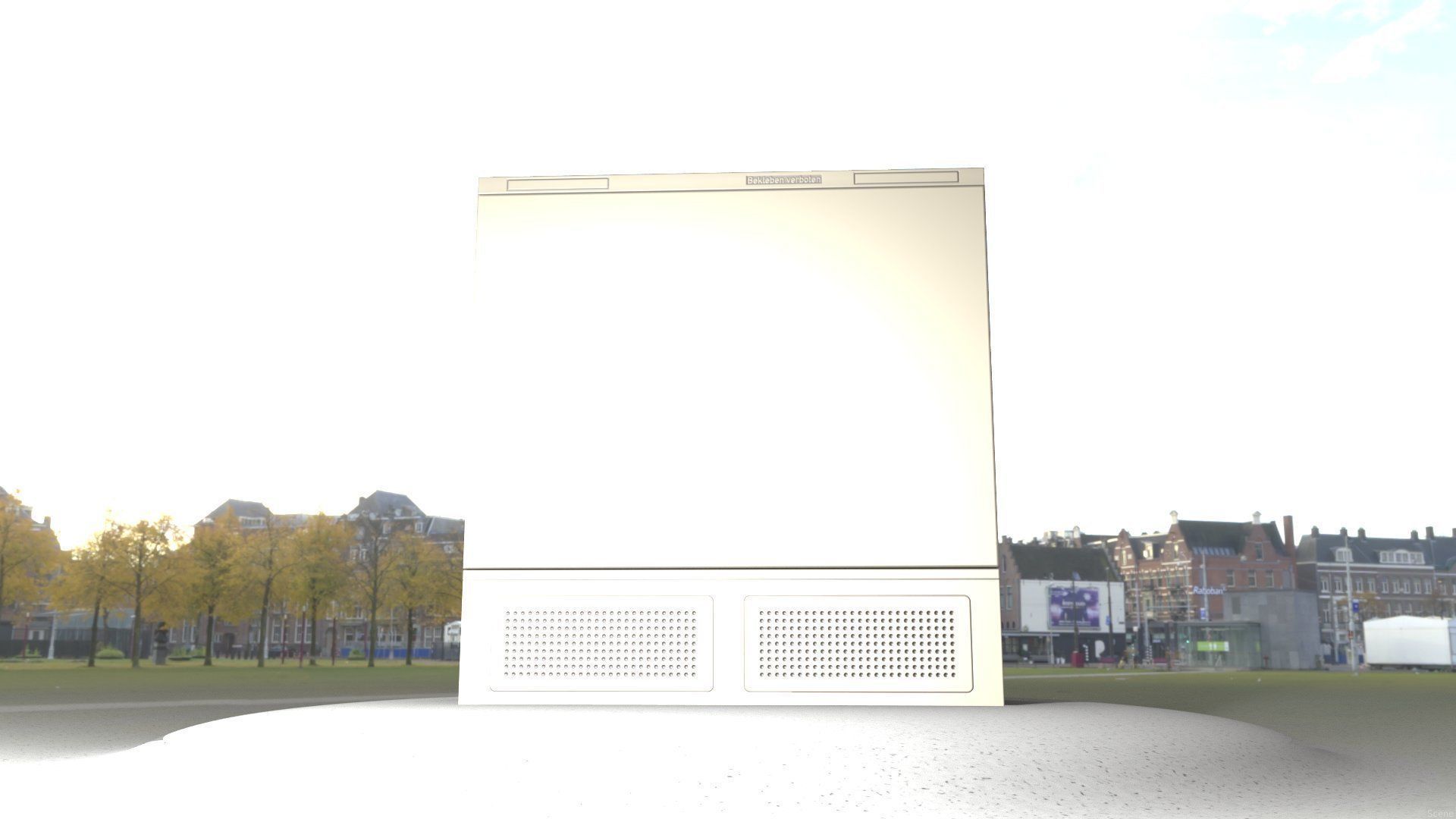 Electrical Distribution Cabinet 35 Low-poly 3D model_68