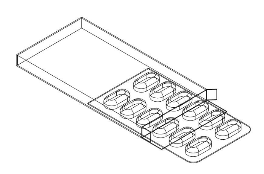 medicine tablet Low-poly 3D model_6