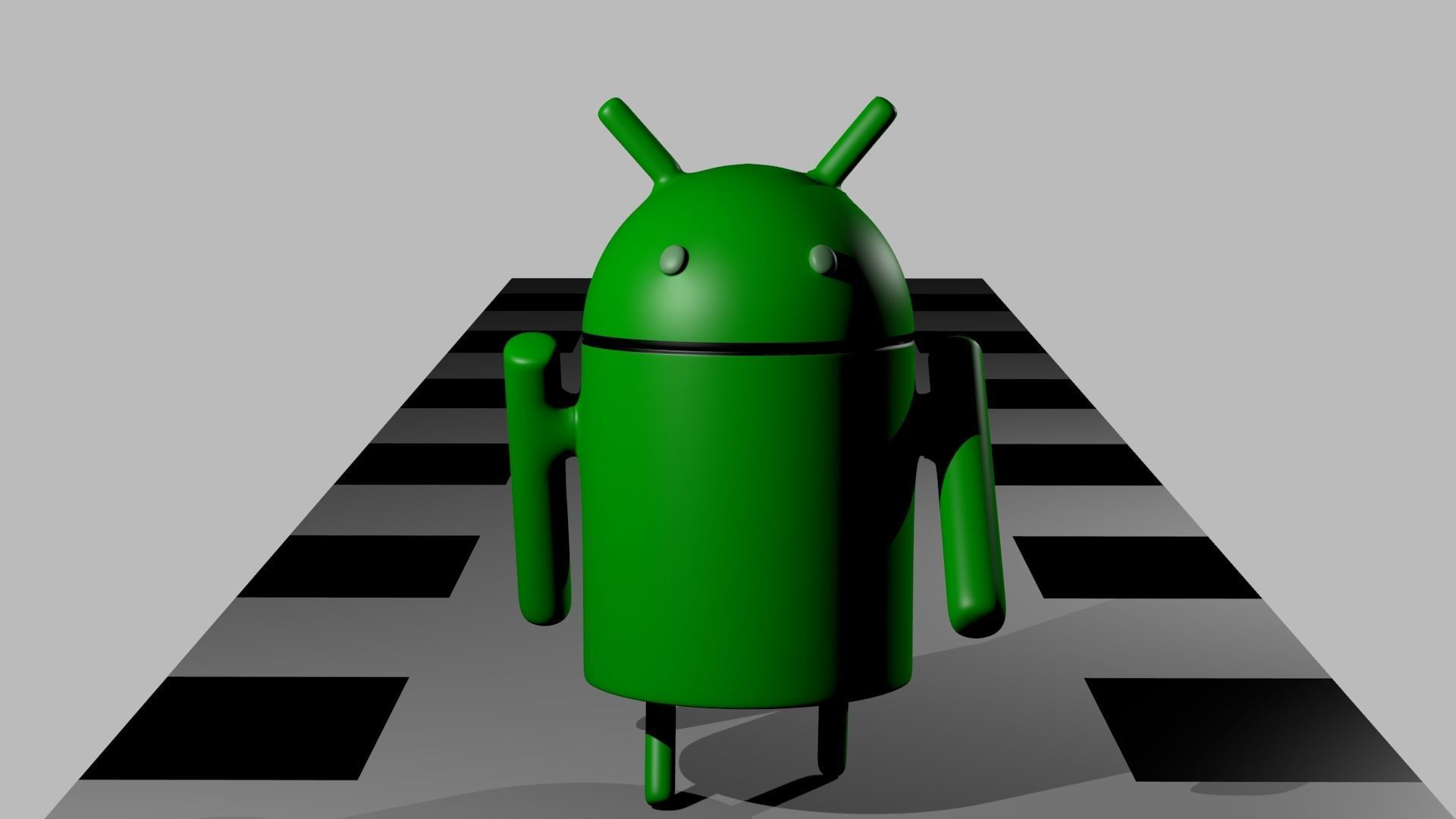 Android 3d model - high poly 3D model_5
