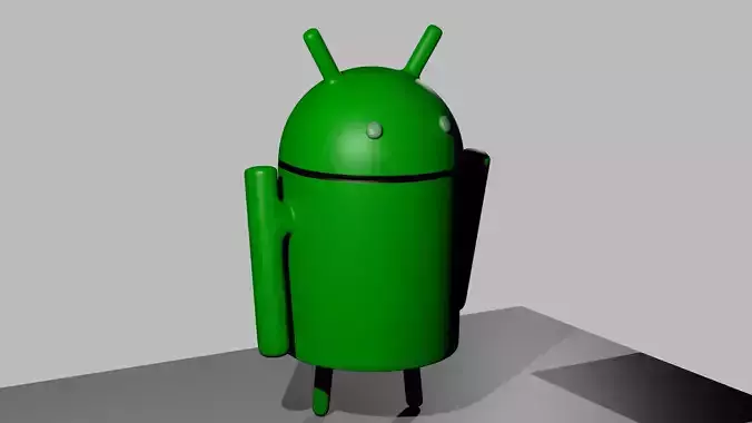 Android 3d model - high poly 3D model