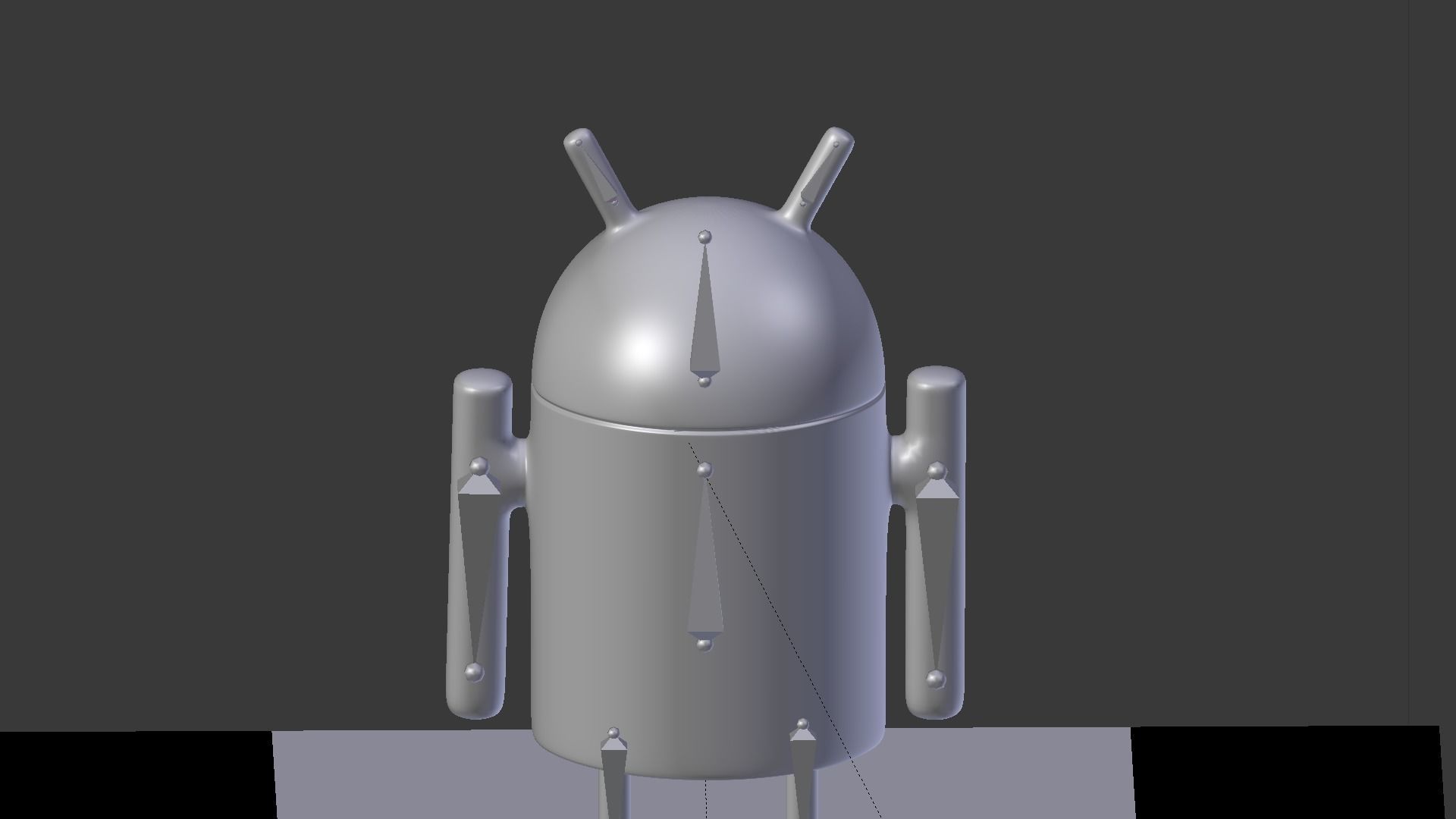Android 3d model - high poly 3D model_10