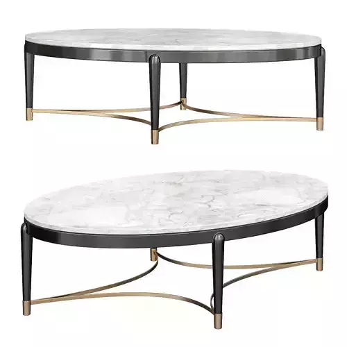 OSCAR MARBLE TOP COFFEE TABLE 3d model