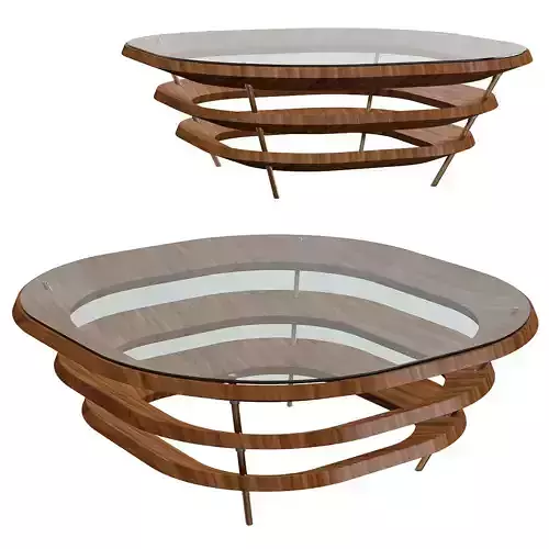 STADIUM COFFEE TABLE 3d model