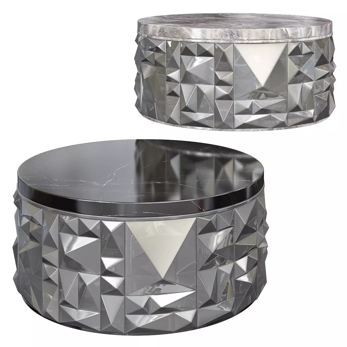 ULYSSE MARBLE TOP COFFEE TABLE 3d model Low-poly 3D model_0