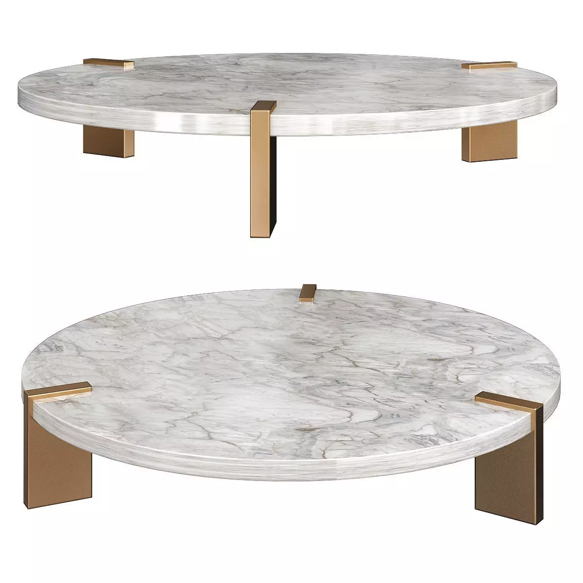 Arcahorn PAESTUM COFFEE TABLE3d model Low-poly 3D model_0