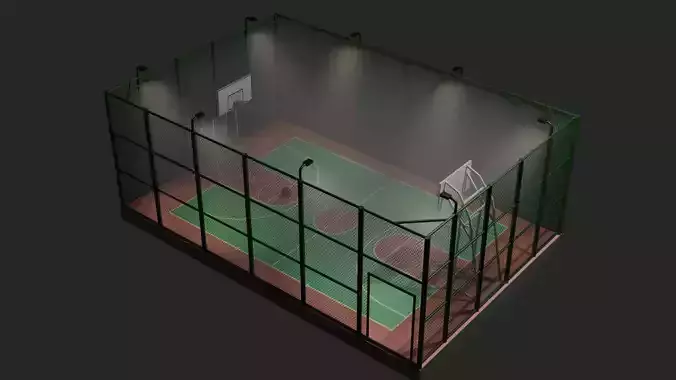 Public Basketball Court