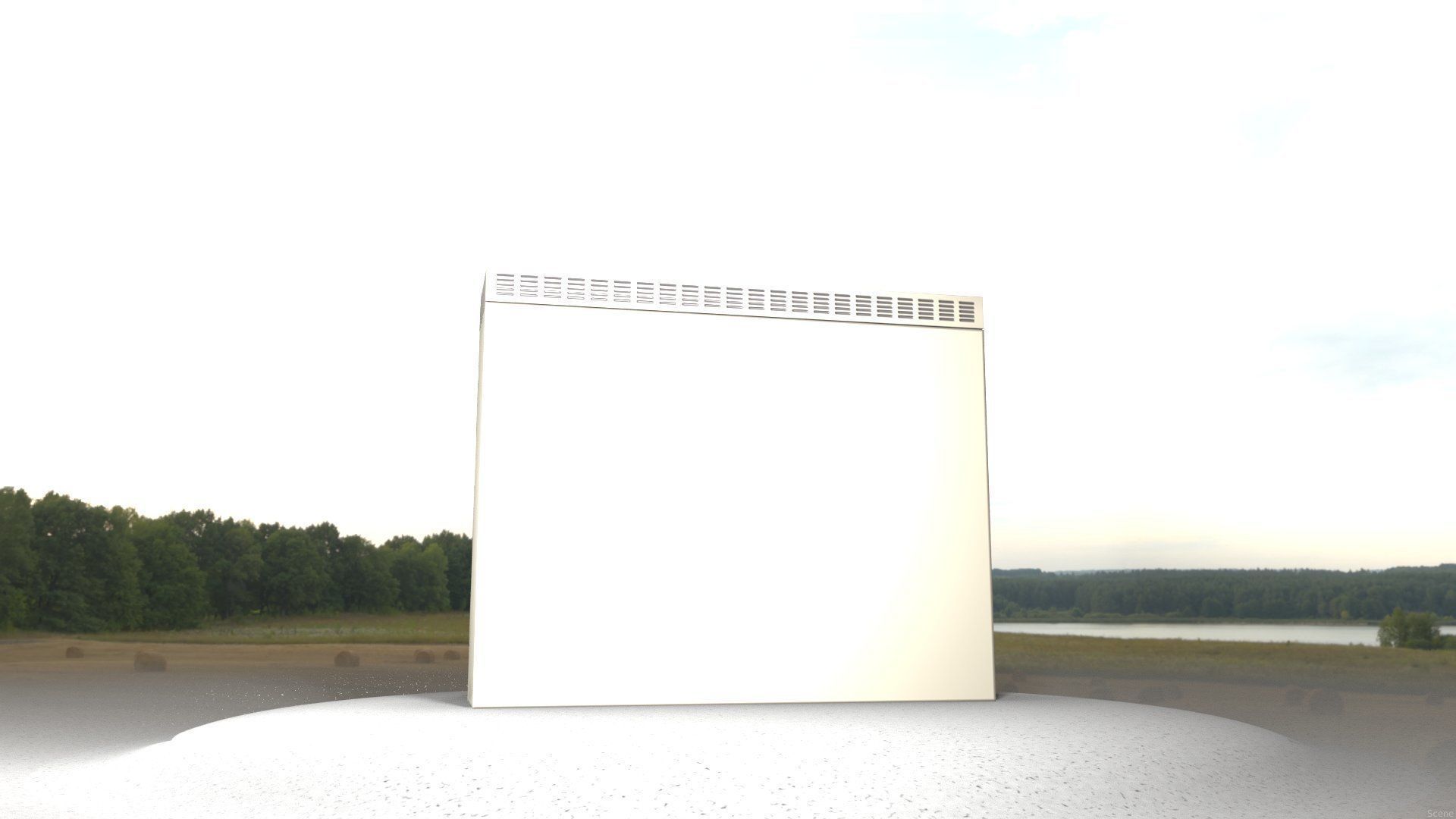 Electrical Distribution Cabinet 46 Low-poly 3D model_57