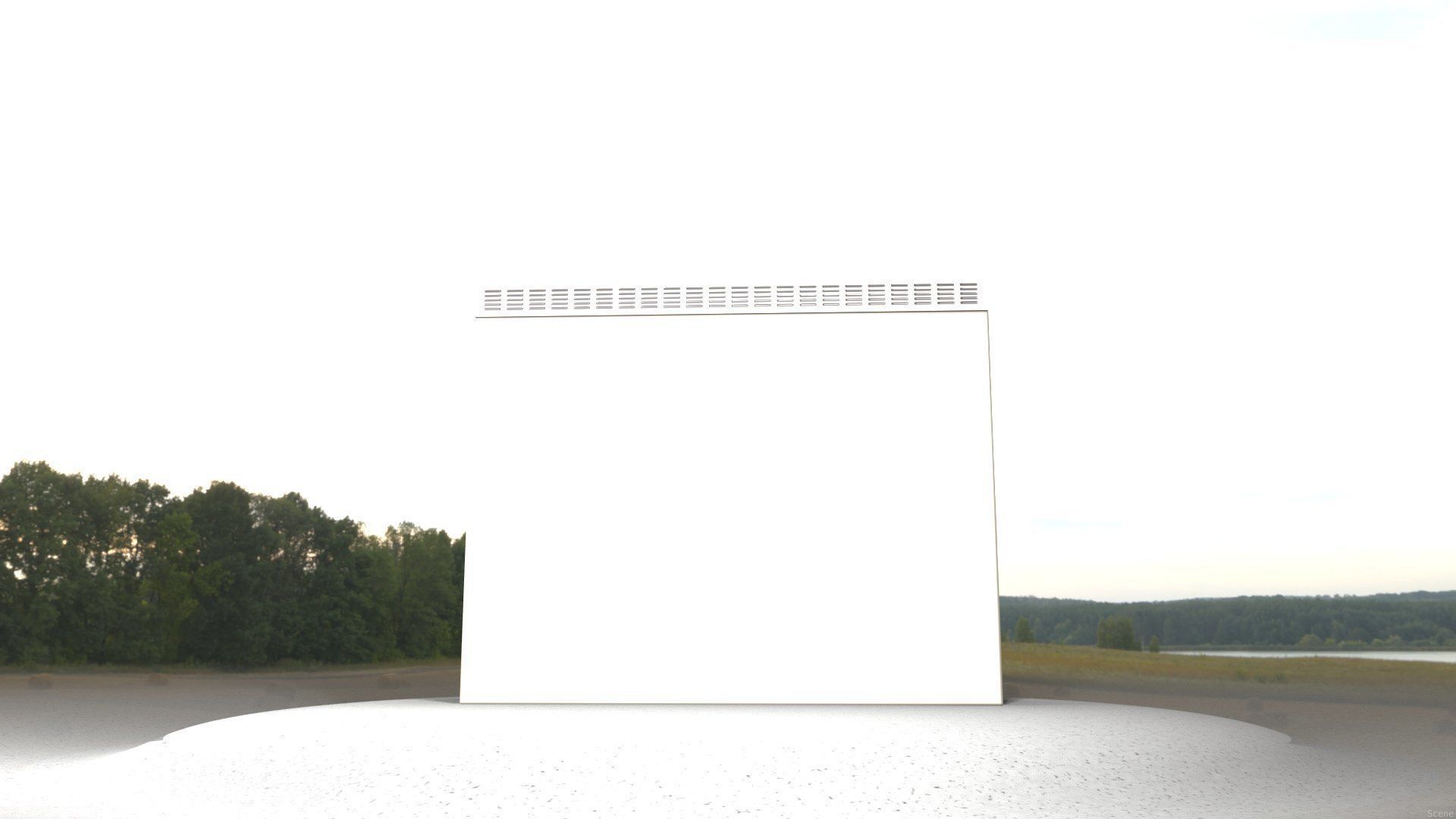 Electrical Distribution Cabinet 46 Low-poly 3D model_58