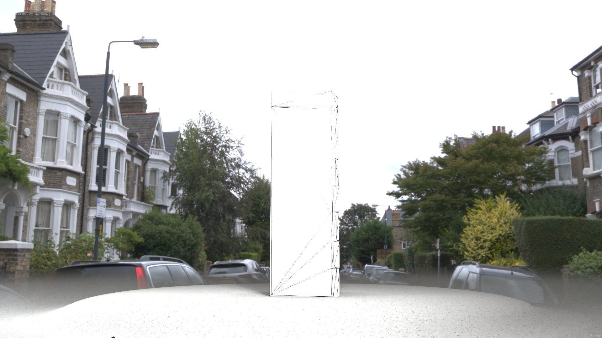 Electrical Distribution Cabinet 46 Low-poly 3D model_63