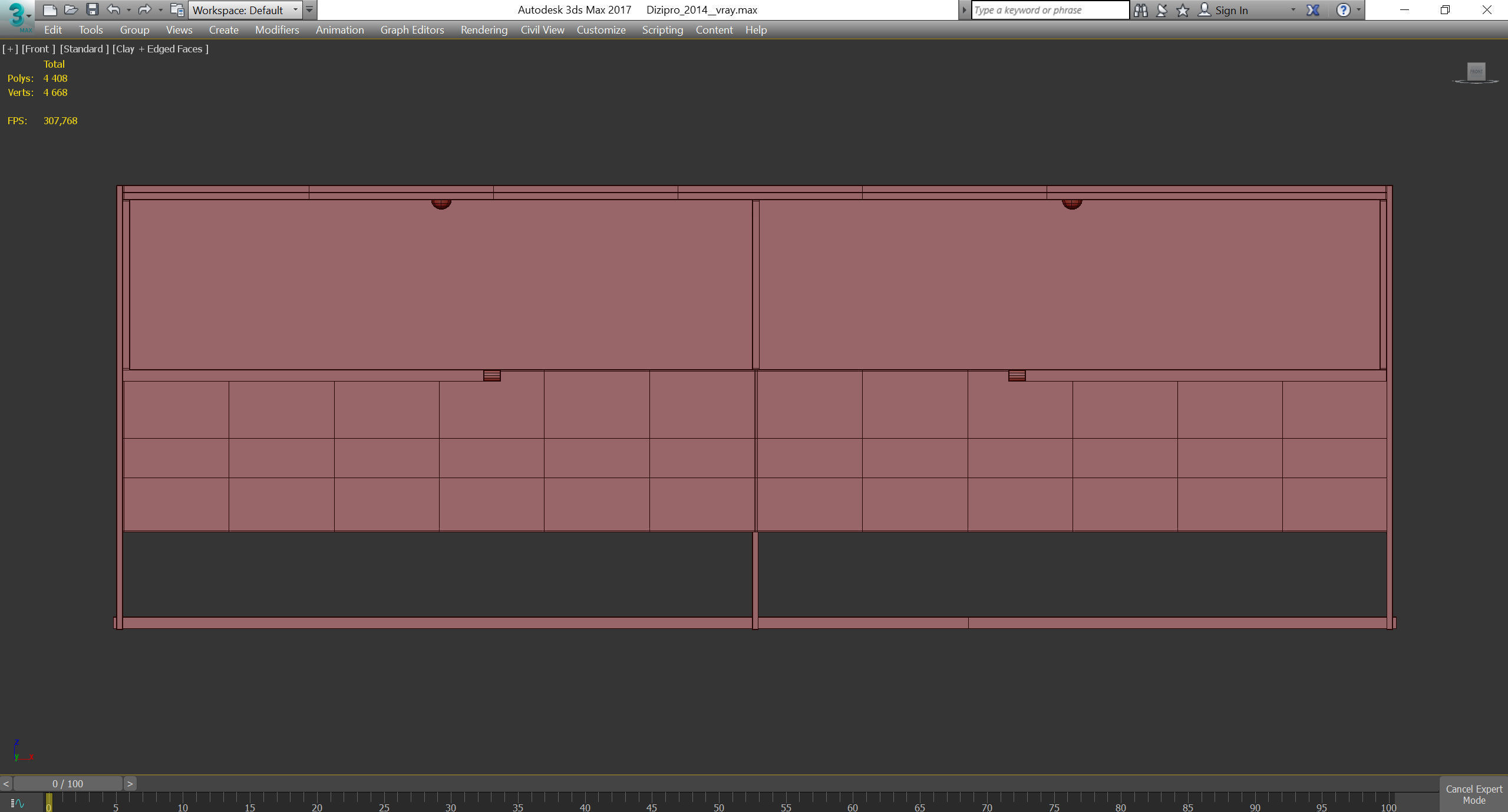 TV MAVIS Volpi 3d model Low-poly 3D model_2