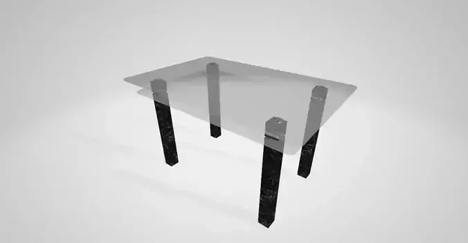Glass table