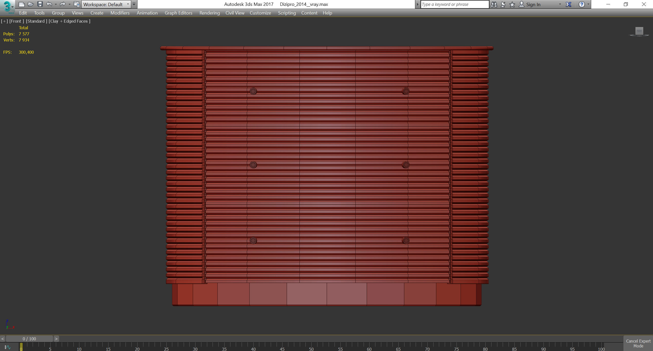 ELLIS Volpi 3d model Low-poly 3D model_2