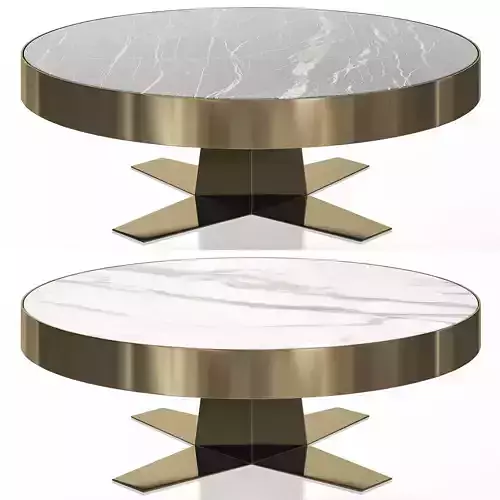 Longhi BOURBON COFFEE TABLE BY GIUSEPPE VIGANO 3d model