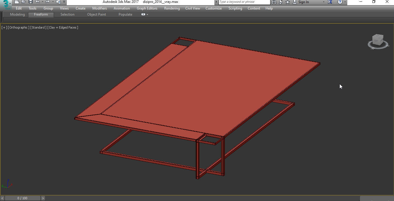 Marioni GARY COFFEE TABLE BY STUDIO 3d model Low-poly 3D model_4