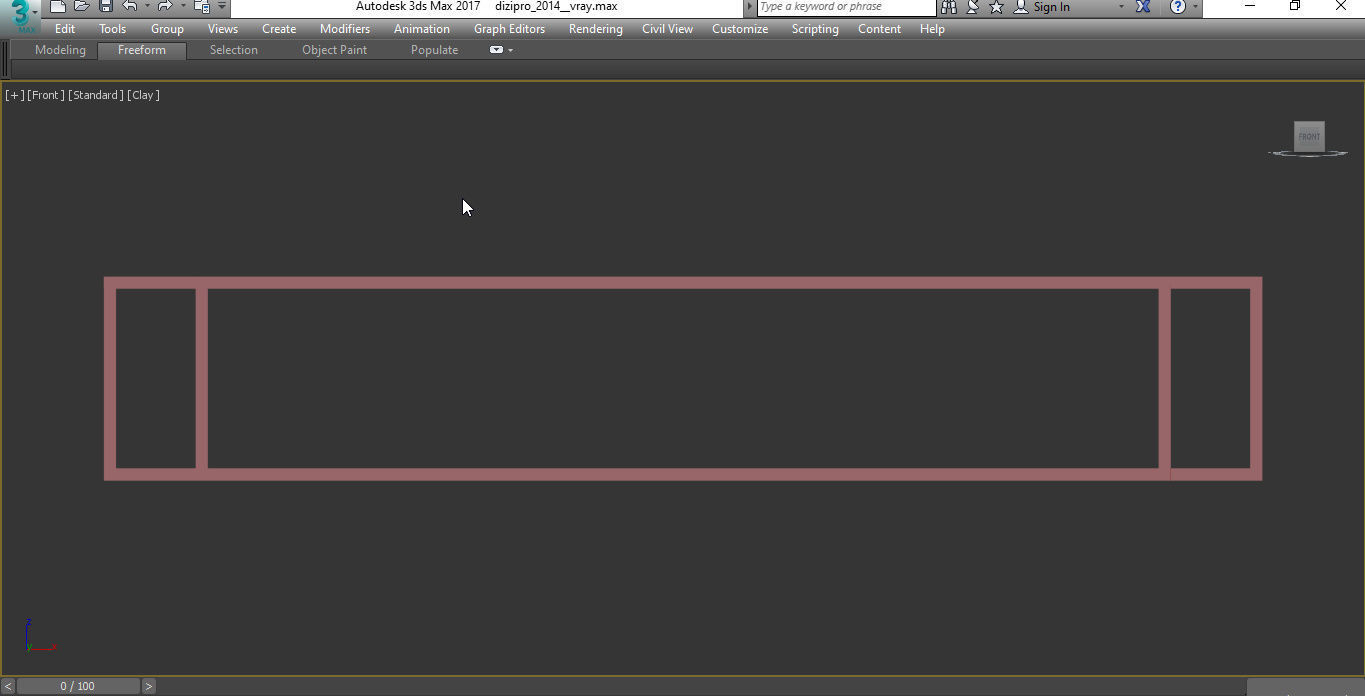 Marioni GARY COFFEE TABLE BY STUDIO 3d model Low-poly 3D model_3