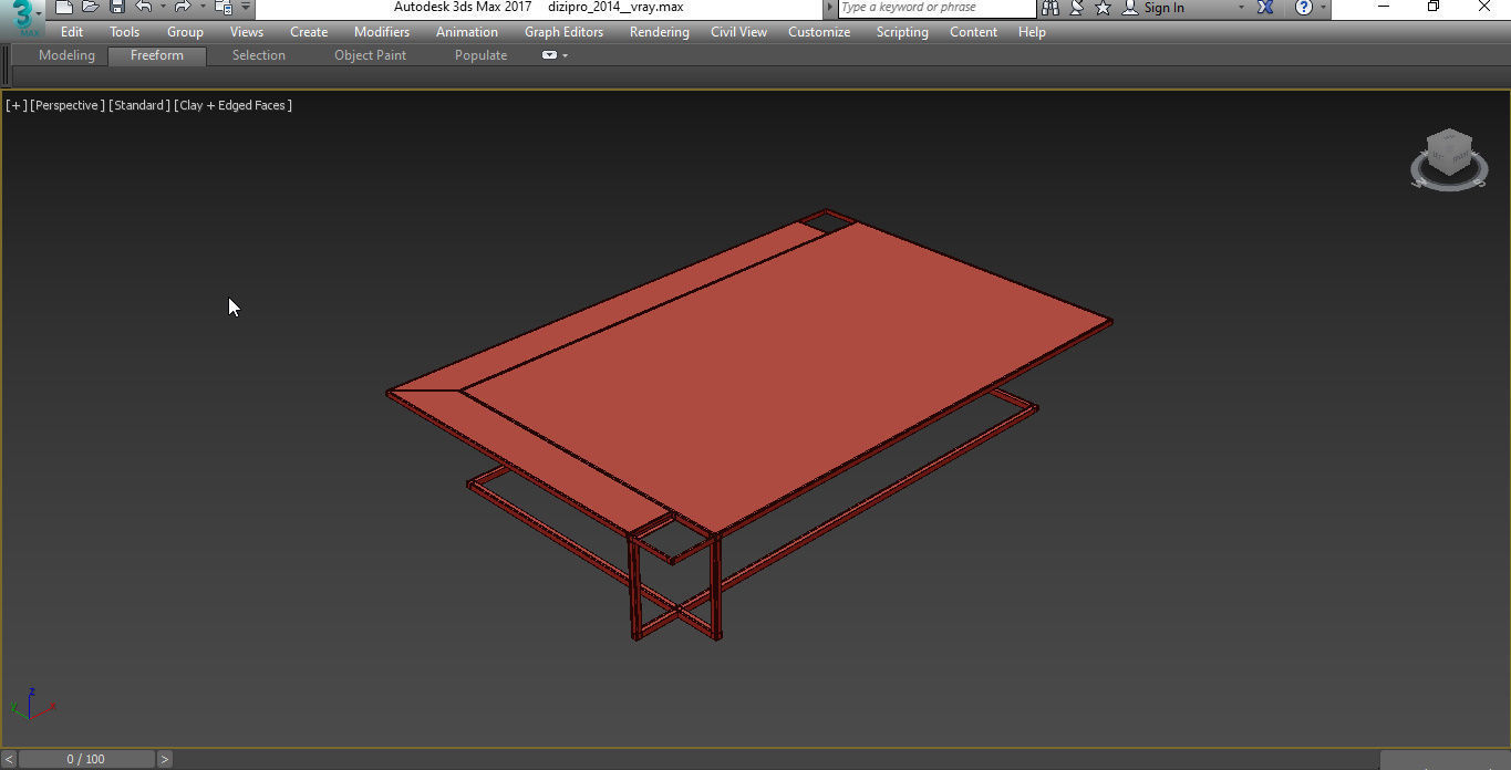 Marioni GARY COFFEE TABLE BY STUDIO 3d model Low-poly 3D model_2