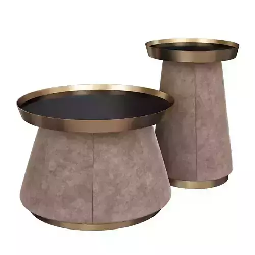Daytona KEVIN SET OF 2 SIDE TABLES 3d model