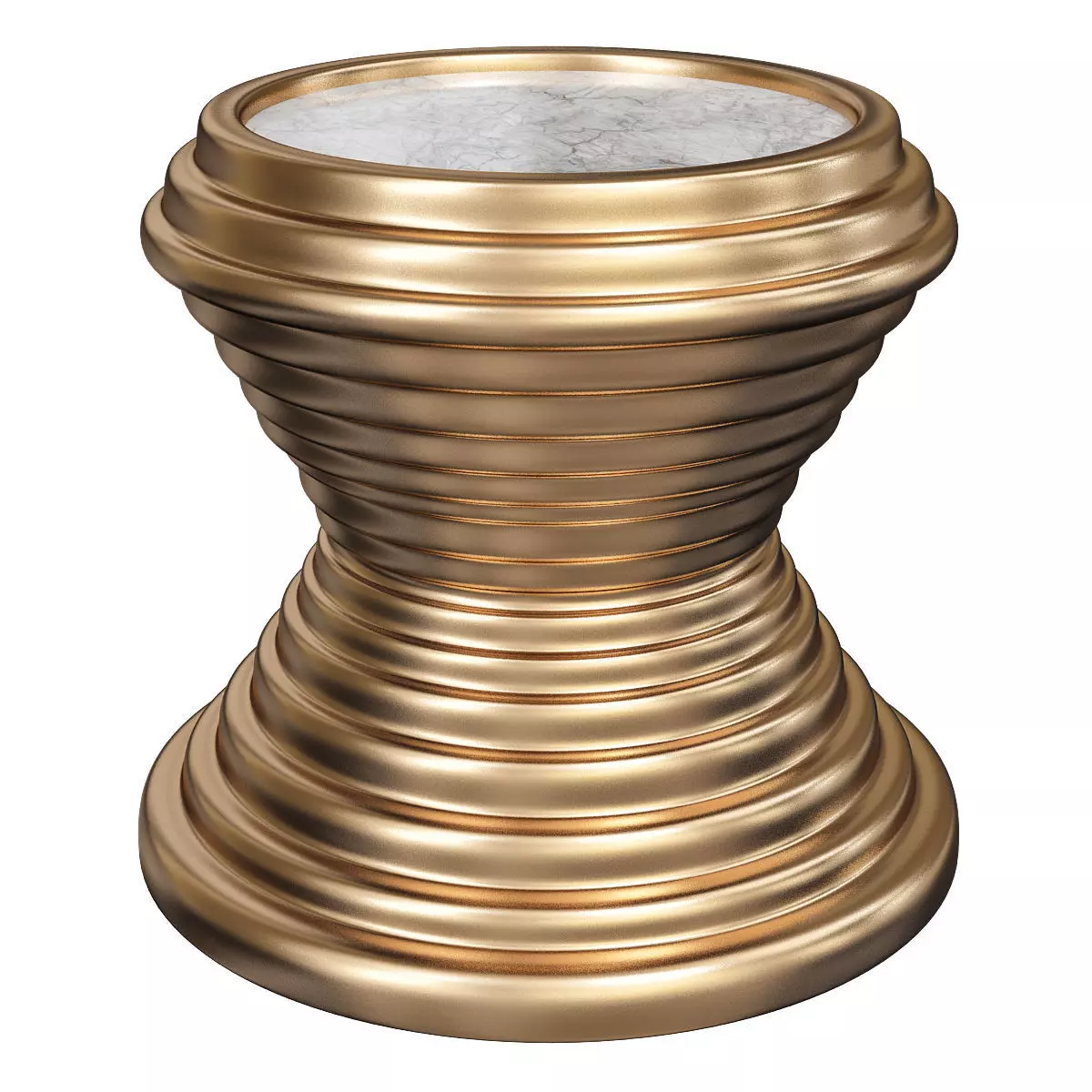 Atelier KAYAN COFFEE TABLE WITH SKY GOLD TOP 3d model Low-poly 3D model_0